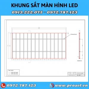 LED Screen Iron Frame | LED modules