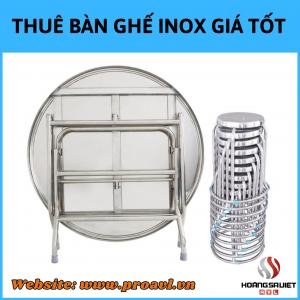 Cho Thuê Bàn Ghế Inox Tại Hà Nội Cho Thuê Bàn Ghế Inox Tại Hà Nội