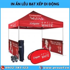 Lều Bạt 3X3M Khung Thép Chân Vuông – Đầu Tư Nhỏ, Lợi Ích Lâu Dài!