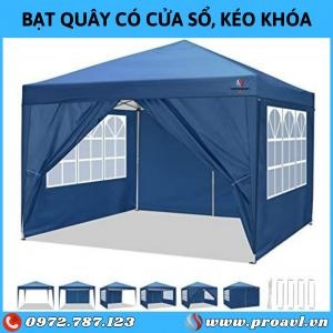 Lều Bạt 3X3M Khung Thép Chân Vuông – Đầu Tư Nhỏ, Lợi Ích Lâu Dài!